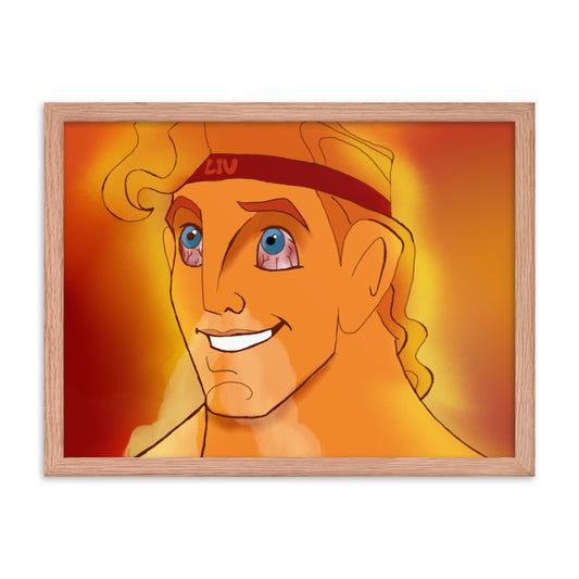 Hercules Framed poster