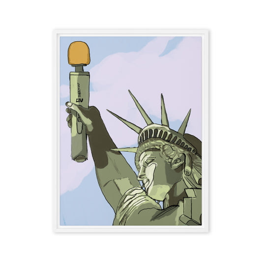 Liberty Framed canvas